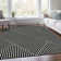 Premium Machine Washable Prisco Black Rug