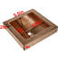 Lavabo de salle de bain carré en cuivre de 17 po Ambiente - Lavabo vasque martelé, lavabo de comptoir, lavabo en cuivre fabriqué à la main, lavabos de salle de bain haut de gamme, lavabo élégant