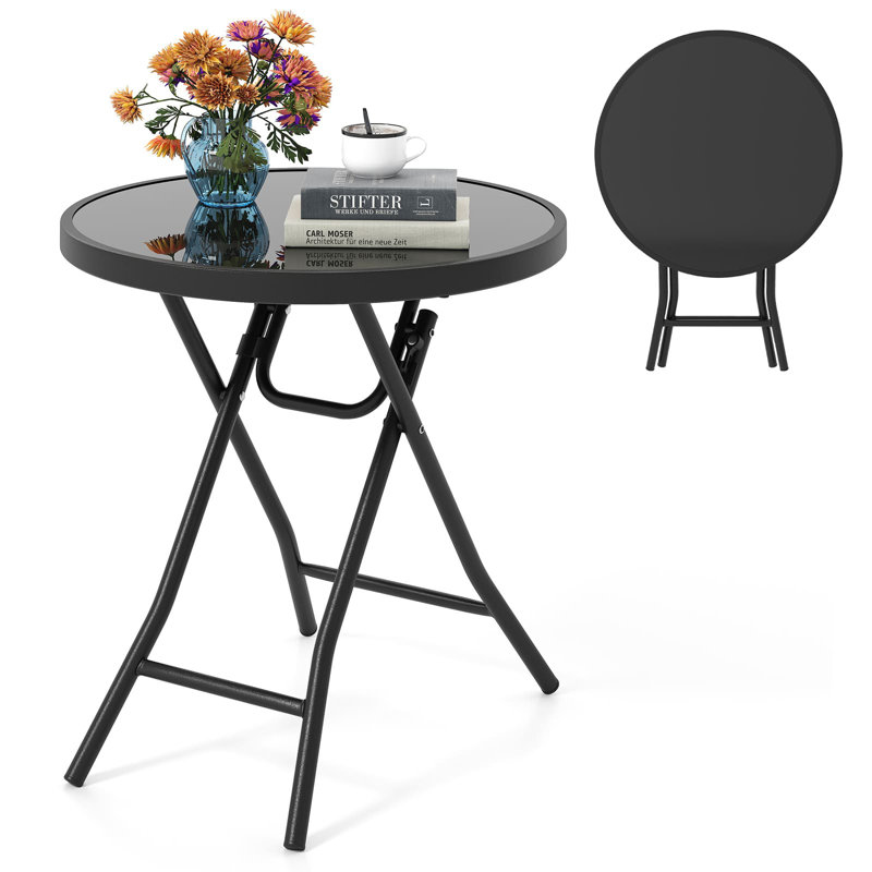 Round Outdoor Coffee Table