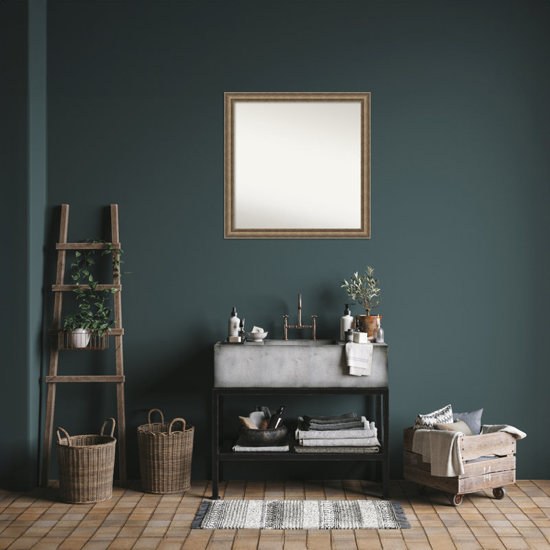 Miroir Earmon, Bronze, Rectangle, 27,25 po x 21,25 po
