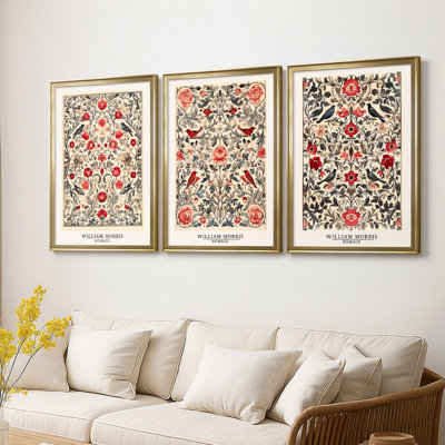 Collection sur toile encadrée personnalisée - 3 pièces