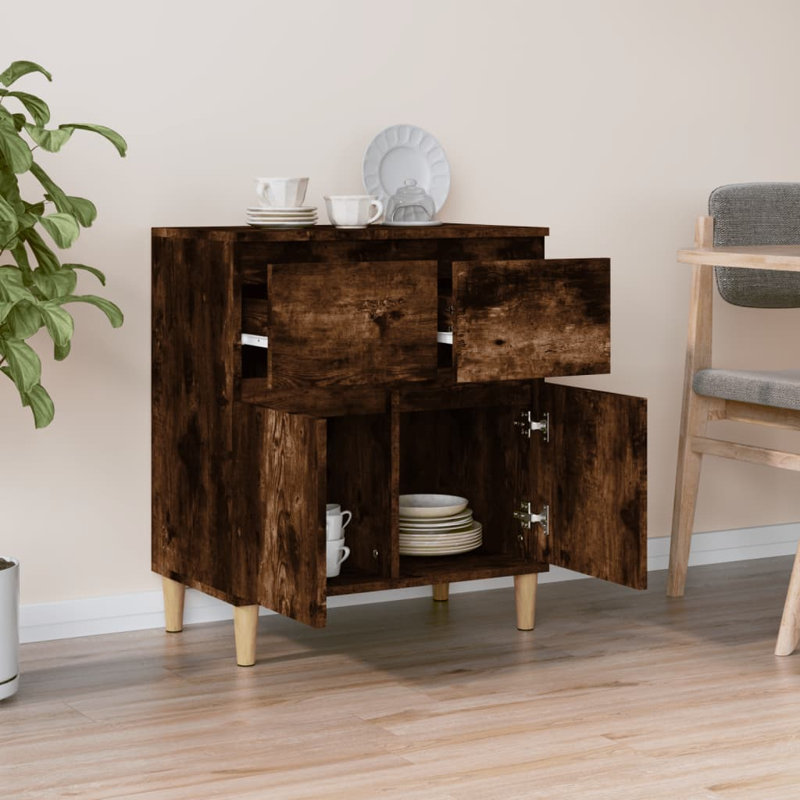 Lachrisa 60cm Sideboard, Smoked Oak