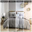 Housse de couette très grand / très grand chenille - 100% coton à imprimé contemporain tendance-121305269