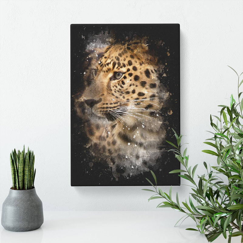 Leopard Vol.1 - Wrapped Canvas, 60cm H x 40cm W x 3cm D