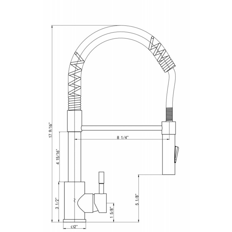 RENIST Pull Down Kitchen Faucet
