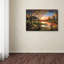 An Autumn Sunset par Chuck Black - Impression sur toile-32717201