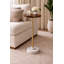 Natural Edge Marble Accent
Table