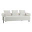 Canapé moderne 78 po 3 places beige-1787835203