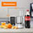 Multifunction Food Processor - Ultra Quiet Powerful Motor, Includes 6 Attachment Blades