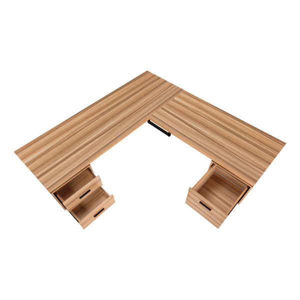 Upper Square™ Computer Desk, Home Office, Corner, Storage Drawers, 70