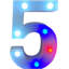 Baldwynn 22 cm H LED Sign