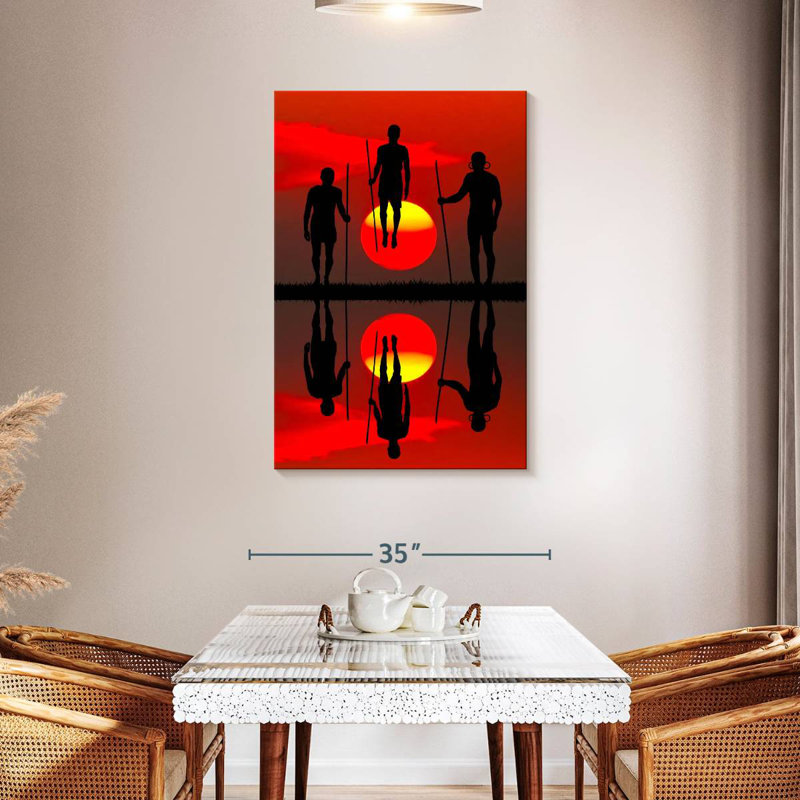 Rituel traditionnel Leisha Maasai, H 45 po x l 30 po