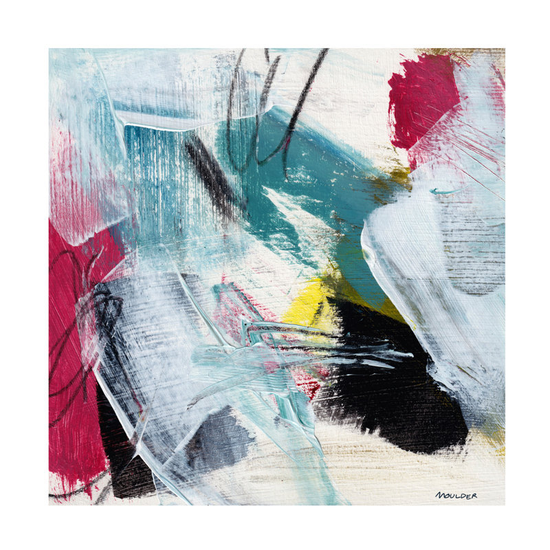 Art sur toile Kim Moulder, H 14 po x l 14 po x P 2 po