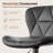 Pet-Friendly Adjustable Height Swivel Bar Stool with Back, Scratch-Resistant Tech Fabric, Footrest and Black Metal Base – Durable Bar Chair for Kitchen Island, Dining Bar, Cat & Dog Owners-377642047-370127099