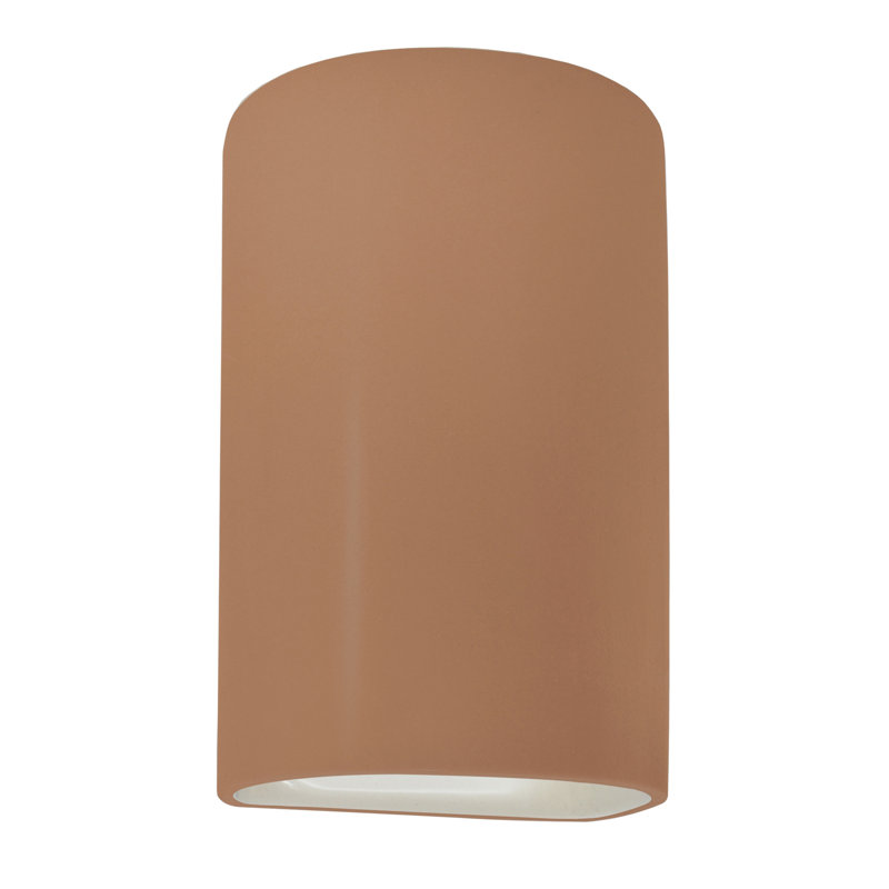 Applique murale 1 lumière Pacursa, H 12,5 po x l 7,75 po x P 6,25 po, Étain, vert, Incandescente (non incluse)