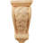 3 1/2"W x 4"D x 7"H Small Basket Weave Corbel, Alder (4-Pack)-91262677-125117060