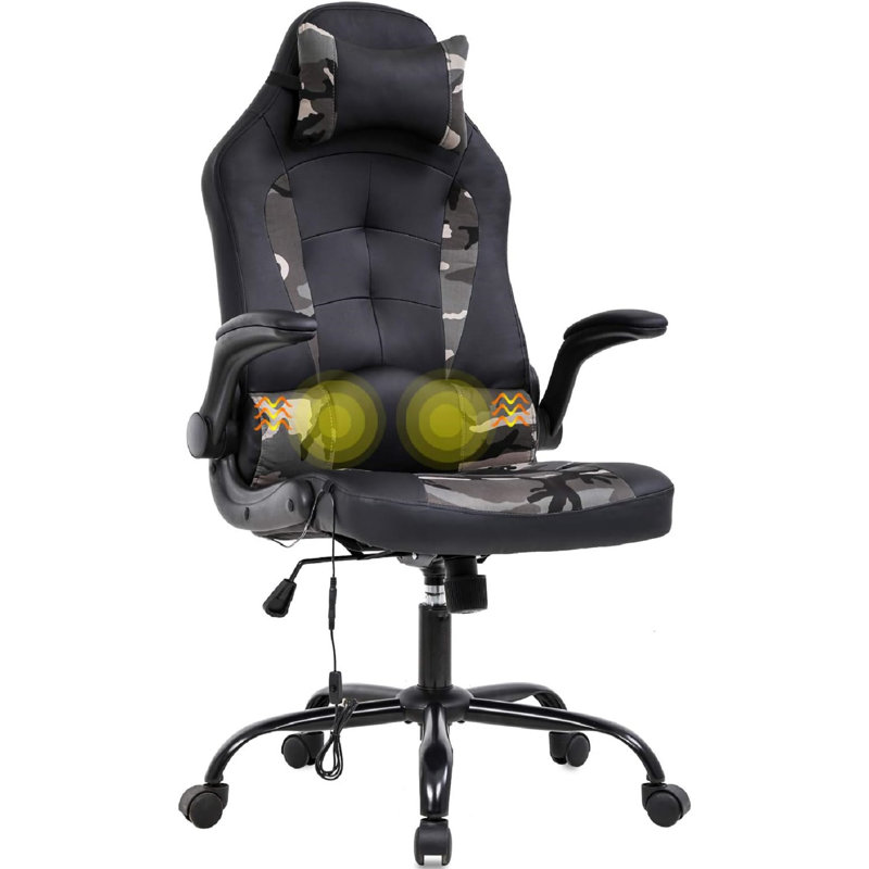 Fauteuil de jeu Alaire, Camouflage / noir