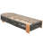 Patio Outdoor Wood Adjustable Lounge Chair Of 4 For Backyard Pool Garden, Natural Iron & Grey Rope, Material, Five - Position Adjustment Garden Uncushioned 4, Rope Iron, Rustic Style, Comfortable-1259432284