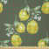 Cowser Lemon Branches with Petals Growth Multi-Purpose Fabric