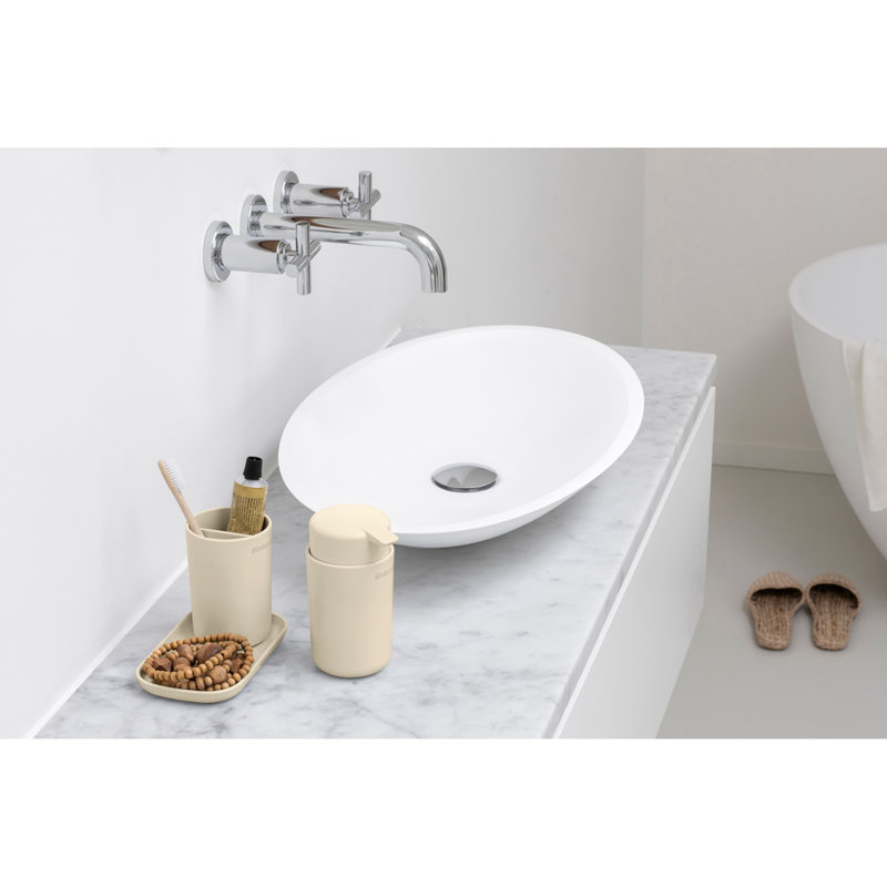 Renew Bathroom Accessory Set, Beige