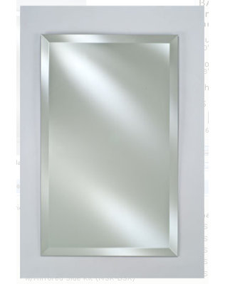 Recessed Framed Medicine Cabinet with Mirror