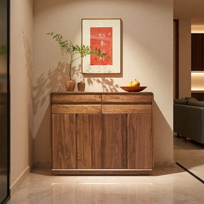 American style minimalist storage shoe cabinet
