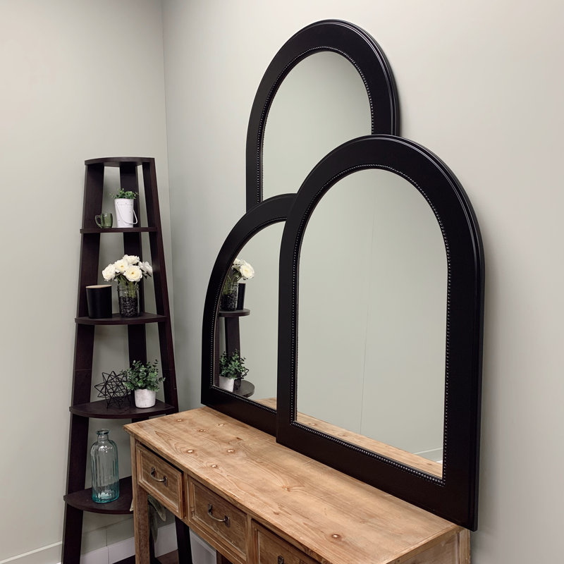 Miroir pleine longueur Arpan, Noir mat