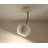 Mangassa 1 - Light 14" Simple Dome Semi Flush Mount
