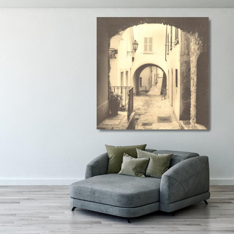 Varenna, Lago di Como, 28" H x 28" W