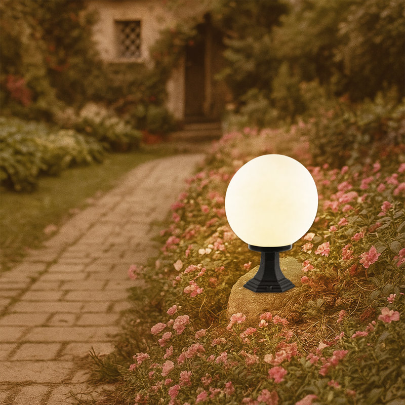 Lampe sur pied d'extérieur Globe