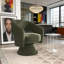 Fauteuil demi-tonneau, fauteuil d'appoint pivotant, fauteuil de bienvenue