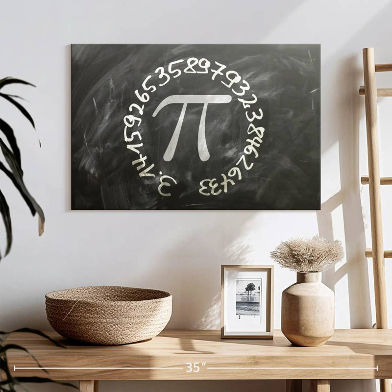 Keiri Pi Math, 16" H x 24" W
