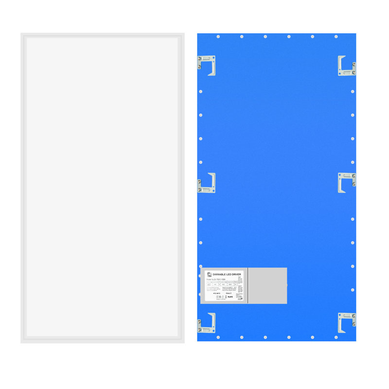 2 ft by 4 ft 120-Watt Equivalent Integrated LED Ceiling Panel Light,7800 Lumens, 5000K,20 Pack