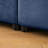 Upholstered Loveseat Sofa With Ottoman-809982337-809396768