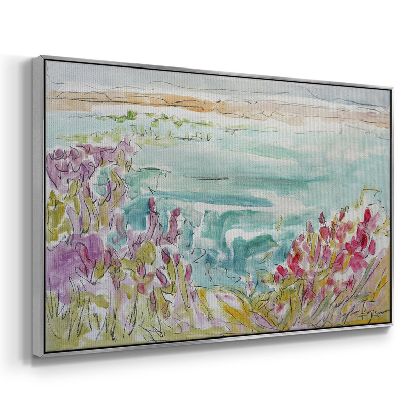 On A Whim, Fly, reproduction d'art sur toile, H 25 po x l 37 po x P 2 po, Argent