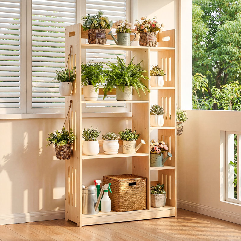 8-Tier Open Bookcase Bookshelf, Freestanding Display Storage Shelves For Bedroom Living Room Office