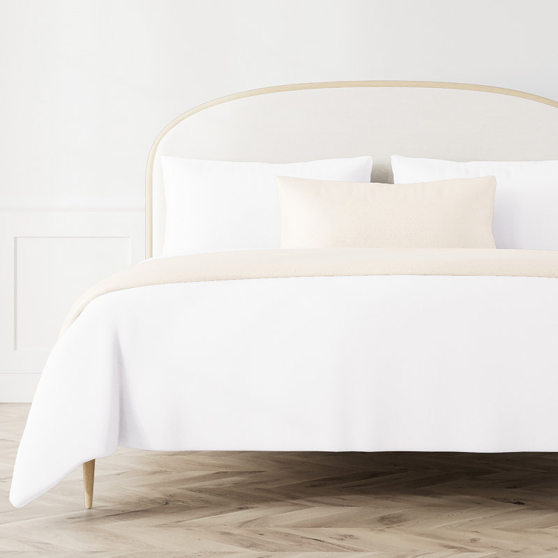 Array Polyester Bedding Set, Cream
