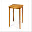 Table de bar d'extérieur carrée en bois d'acacia minimaliste avec finition en teck pour une utilisation durable et élégante du patio-508381202