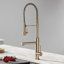 Robinet de cuisine à 2 fonctions de style commercial avec pré-rinçage et remplisseur de pot KRAUS Artec Pro-105939919-105939922