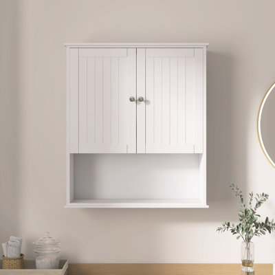 Armoire de rangement murale multifonctionnelle de 26 po