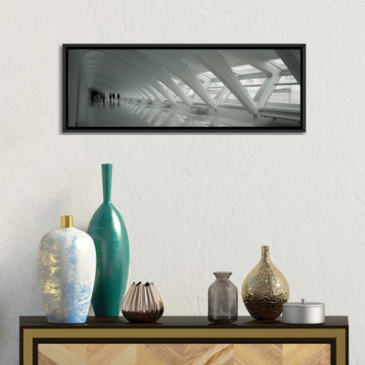 Interior Milwaukee Art Museum, Milwaukee, Wisconsin, USA by Panoramic Images - Wrapped Canvas Panoramic Gallery-Wrapped Canvas Giclée