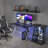 24'' W Metal Shelving Unit