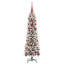 Artificial Christmas Tree with 150 LEDs Green and white 120 cm-382455336