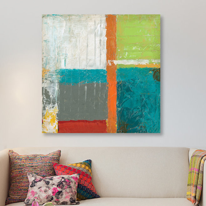 « urban impact ii », reproduction d’art sur toile, H 48 po x l 48 po x P 1,5 po