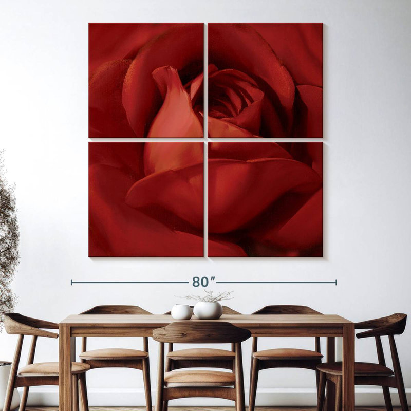 Harnek Sincere Red, 74" H x 74" W