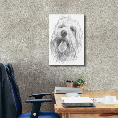 Goldendootle sur toile par Barbara Keith