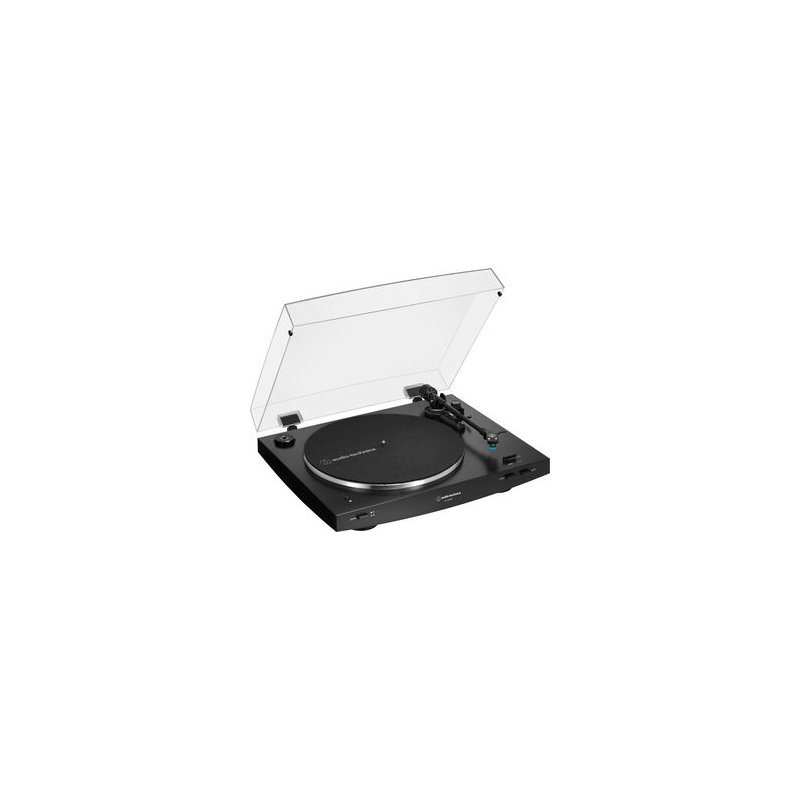 Audio Technica AT-LP3XBT-BK Entraînement par courroie avec tourne-disque entièrement automatique 33/45 (noir), Noir