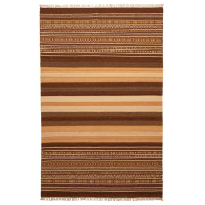 Kilim brun Jailyn 5 pi 2 po x 7 pi 11 po