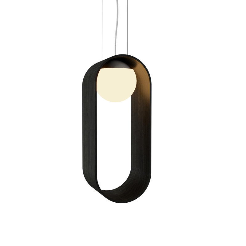 Luminaire suspendu Sfera Accord, Gris anthracite