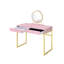 Bureau de coiffeuse avec miroir et plateau à bijoux Coleen